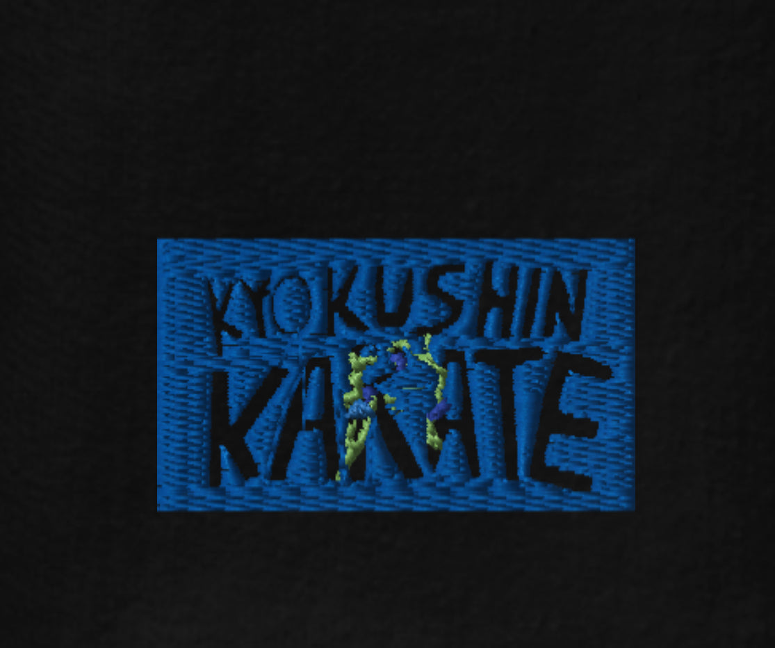 Superhuman Karate: Master Edition Hoodie (Blue)