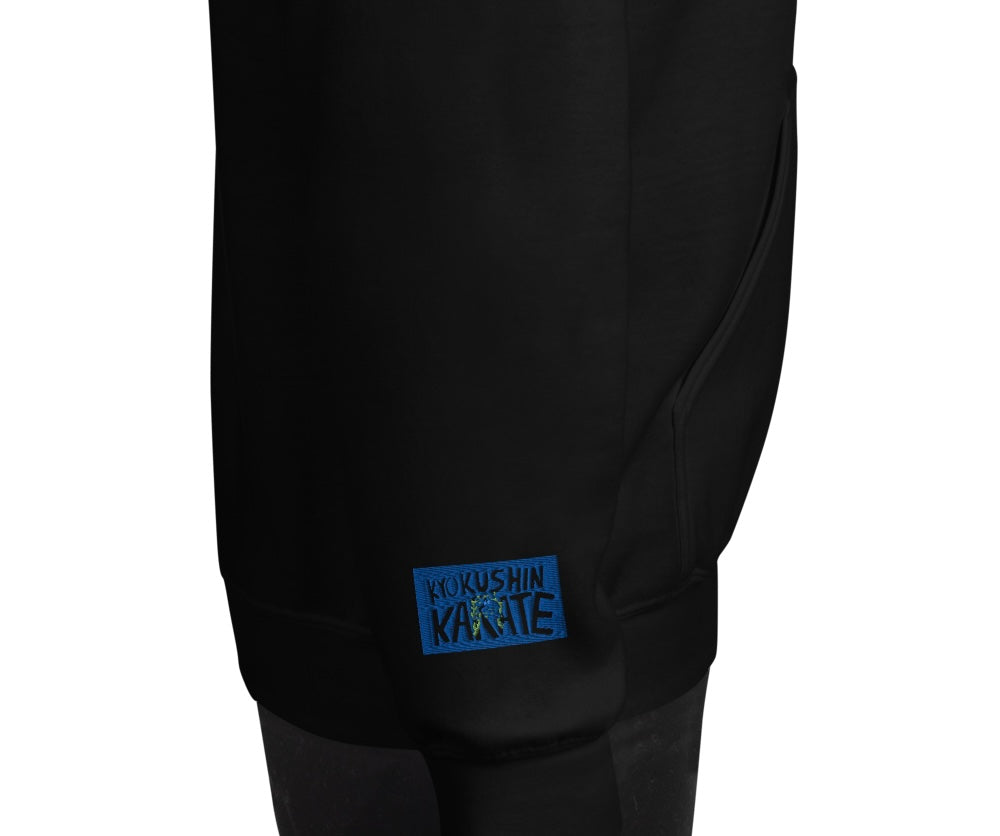 Superhuman Karate: Master Edition Hoodie (Blue)