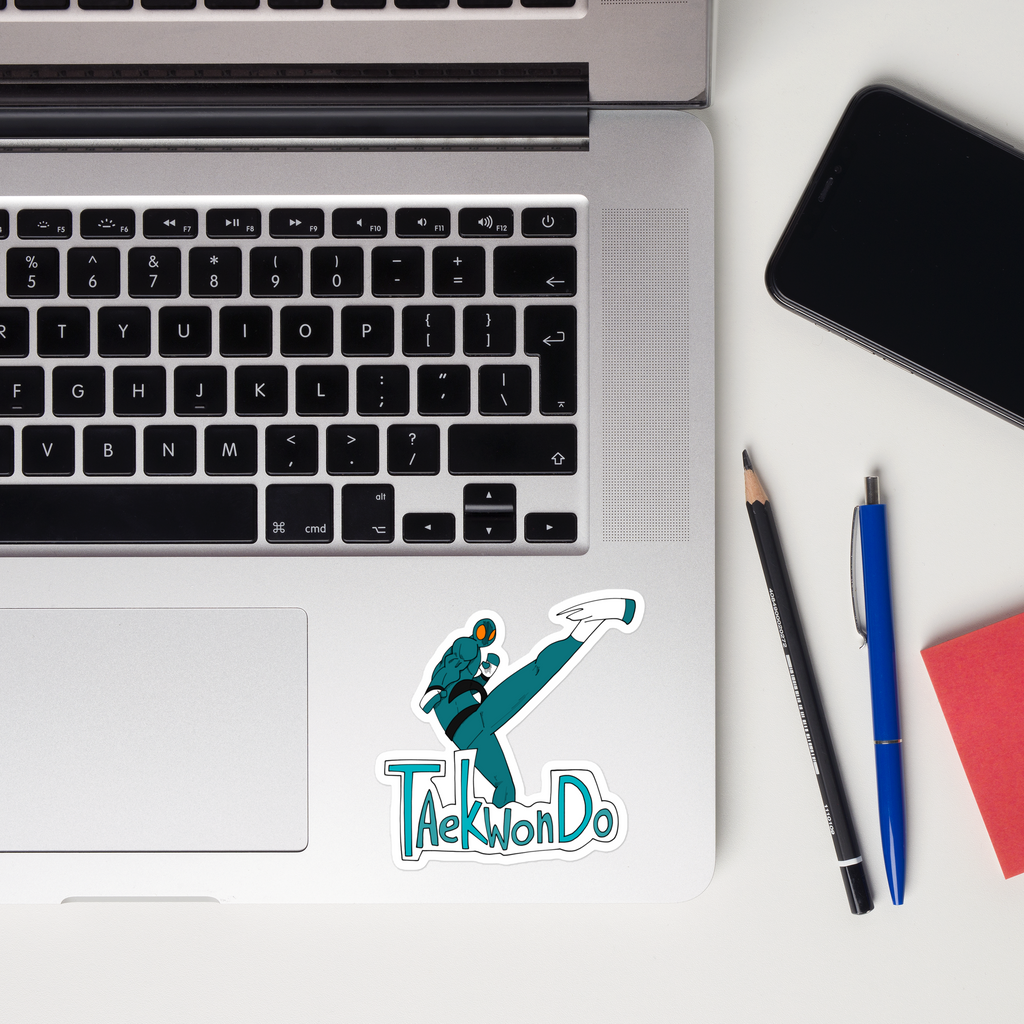 Superhuman Taekwondo Die-cut sticker