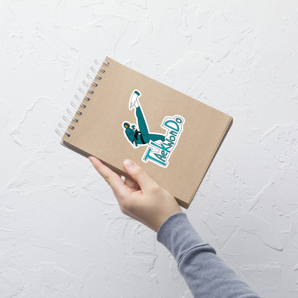 Superhuman Taekwondo Die-cut sticker