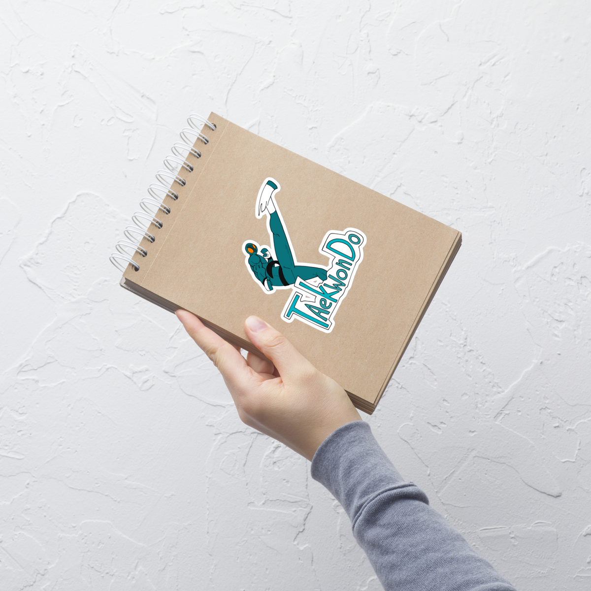 Superhuman Taekwondo Die-cut sticker