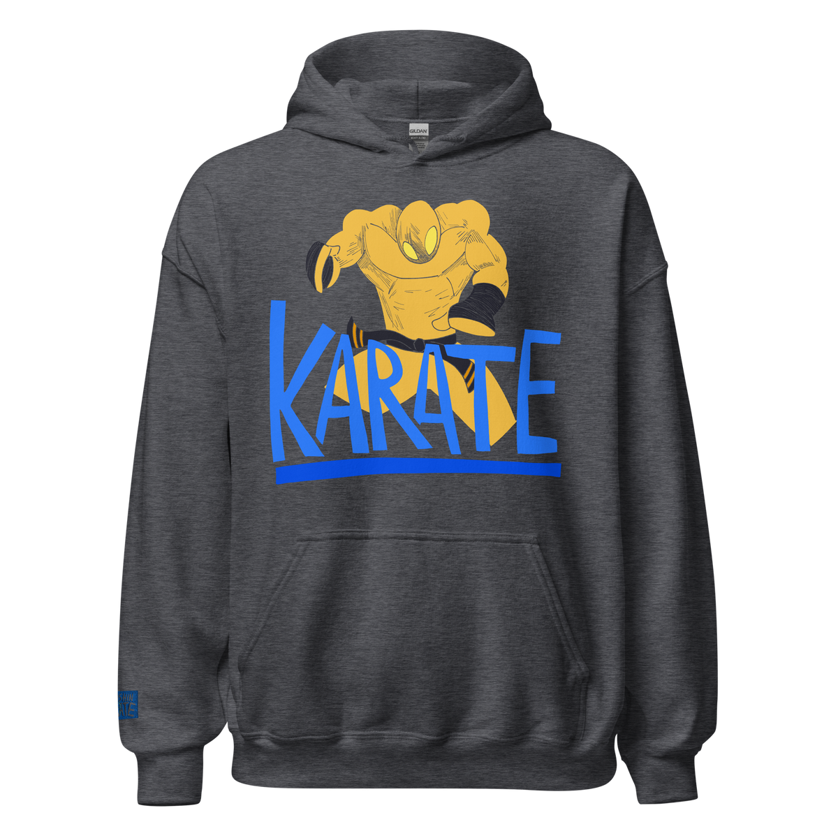 Superhuman Karate: Master Edition Hoodie (Blue)