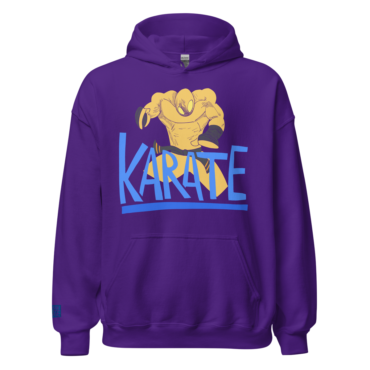 Superhuman Karate: Master Edition Hoodie (Blue)