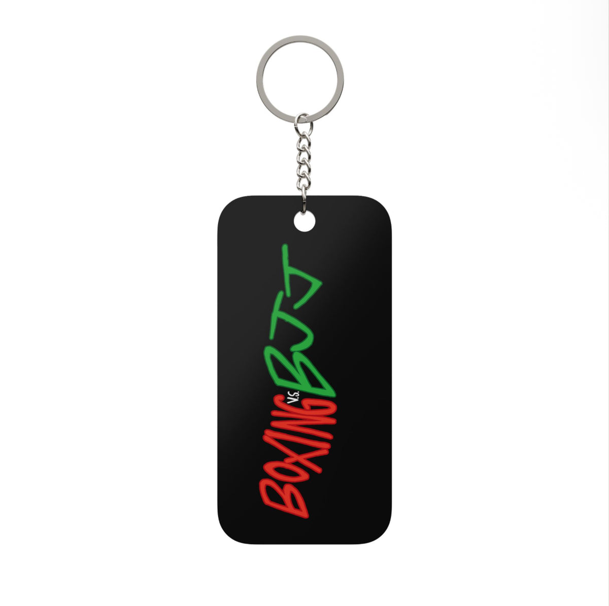 Boxing vs BJJ Showdown Keychain